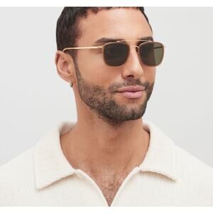 Mykita Men's Gold Brown Jeppe 6U79 Eyewear Sunglasses